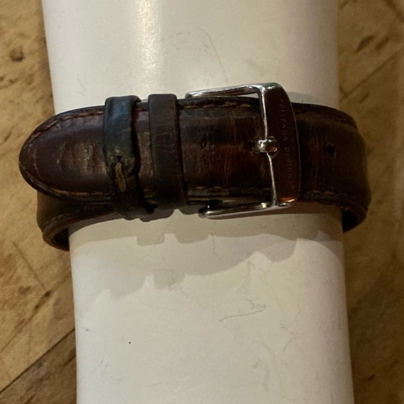 Silpada watch with leather band, vintage’06-‘08. - Picture 12 of 16